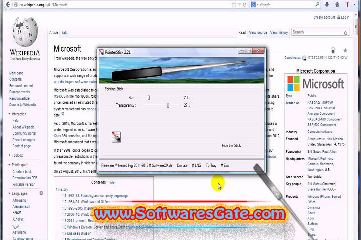 PointerStick : Version 6.44 (Latest Software) PointerStick : Version 6.44 (Latest Software)