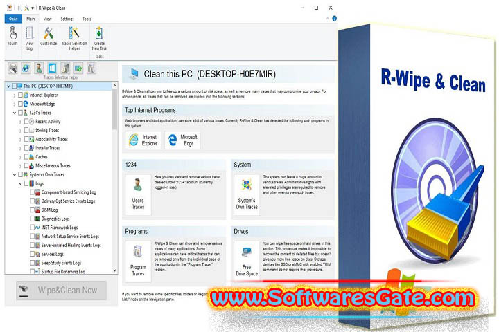 R-Wipe & Clean : Version 20.0.2475 (Latest Software) R-Wipe & Clean : Version 20.0.2475 (Latest Software)