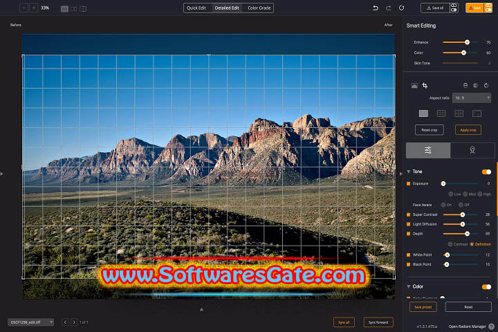 Radiant Photo : Version 1.4.1.513 (Latest Software)