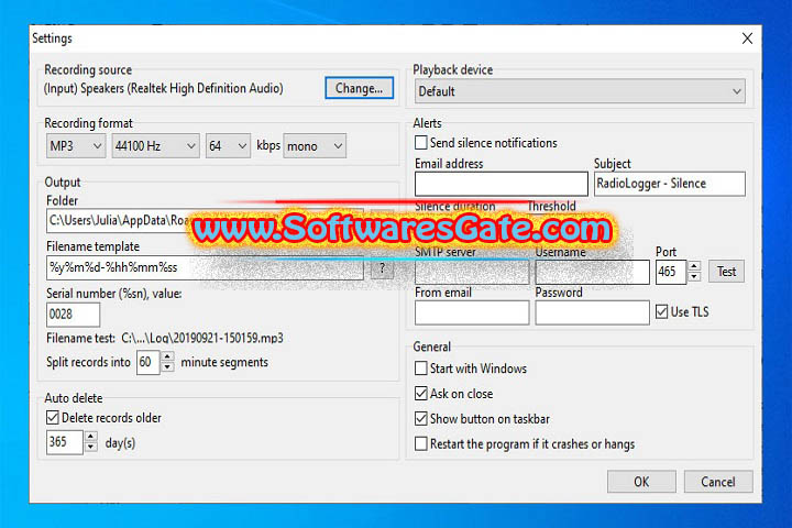RadioLogger : Version 4.0.0.0 (Latest Software) RadioLogger : Version 4.0.0.0 (Latest Software)