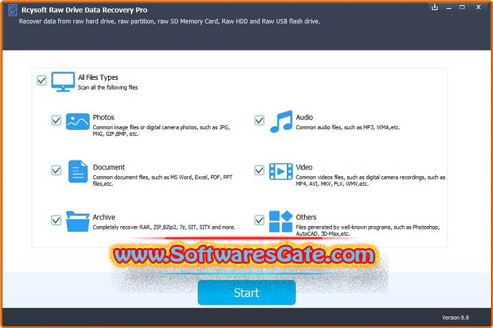 Rcysoft Photo Recovery Pro : Version 8.9.0.0 (Latest Software) Rcysoft Photo Recovery Pro : Version 8.9.0.0 (Latest Software)