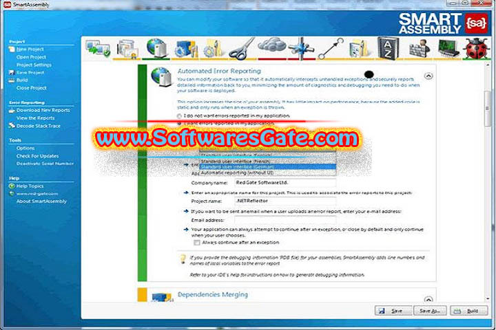 Red Gate SmartAssembly : Version 8.3.0.5466 (Latest Software)