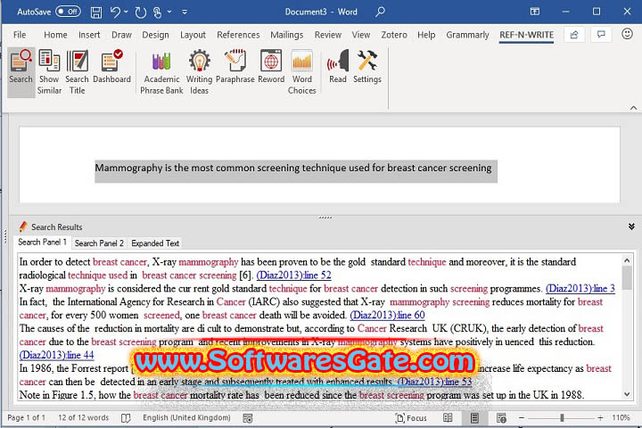 Ref-N-Write : Version 6.4 (Latest Software) Ref-N-Write : Version 6.4 (Latest Software)