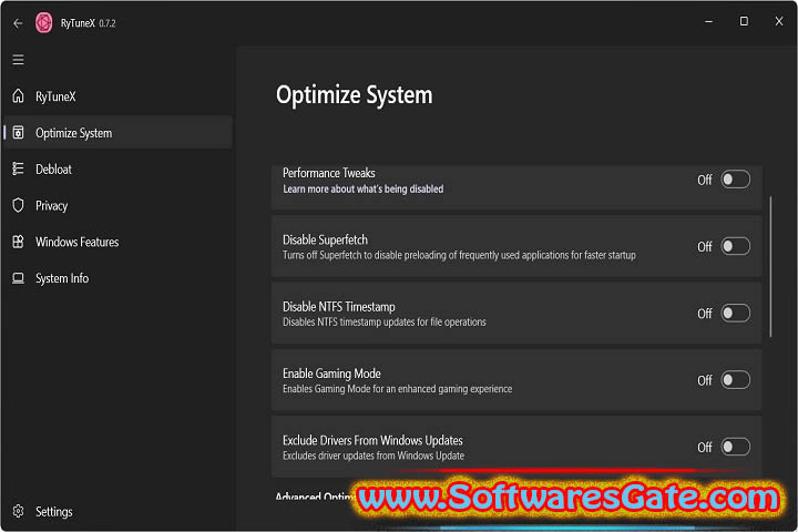 RyTuneX : Version 1.0 (Latest Software)