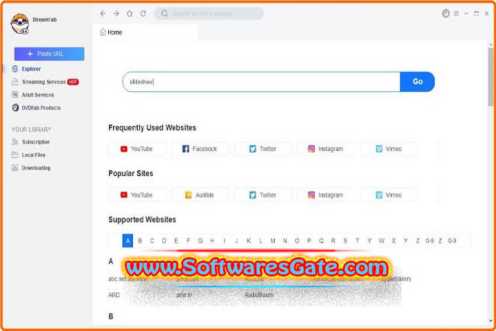 StreamFab : Version 6.1.9.9 (Latest Software) StreamFab : Version 6.1.9.9 (Latest Software)