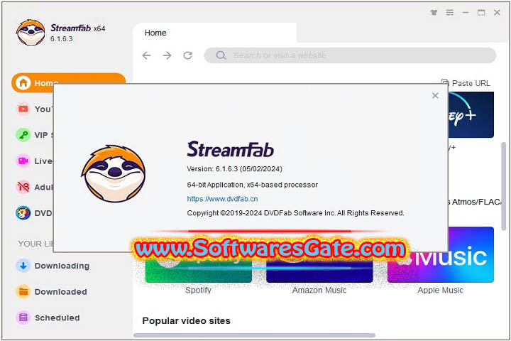 StreamFab : Version 6.1.9.9 (Latest Software) StreamFab : Version 6.1.9.9 (Latest Software)