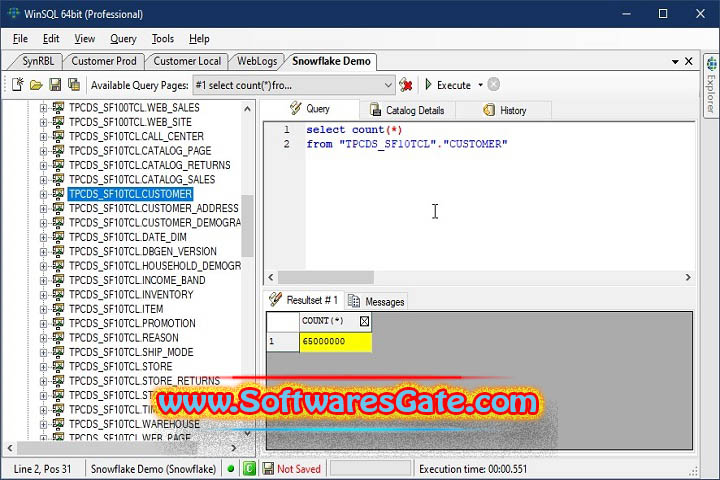 Synametrics Technologies WinSQL : Version 18.0.285 (Latest Software) Synametrics Technologies WinSQL : Version 18.0.285 (Latest Software)