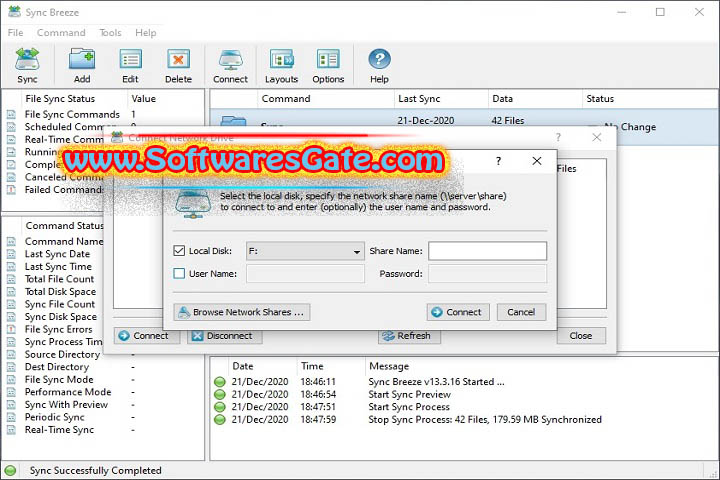Sync Breeze : Version 16.4.32 (Latest Software)