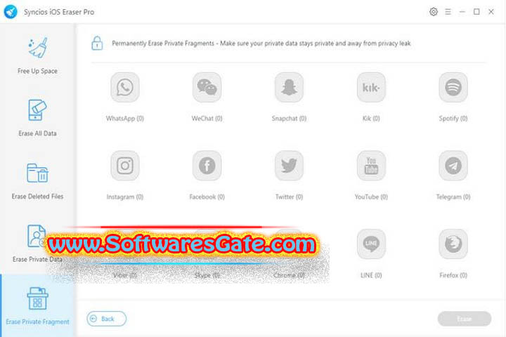 Syncios iOS Eraser Pro : Version 1.3 (Latest Software) Syncios iOS Eraser Pro : Version 1.3 (Latest Software)