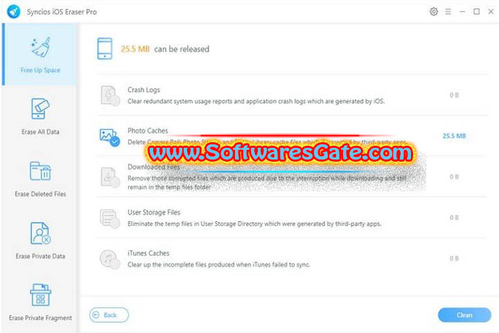 Syncios iOS Eraser Pro : Version 1.3 (Latest Software) Syncios iOS Eraser Pro : Version 1.3 (Latest Software)