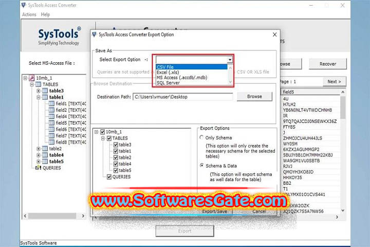 SysTools Access Converter : Version 7.3 (Latest Software) SysTools Access Converter : Version 7.3 (Latest Software)