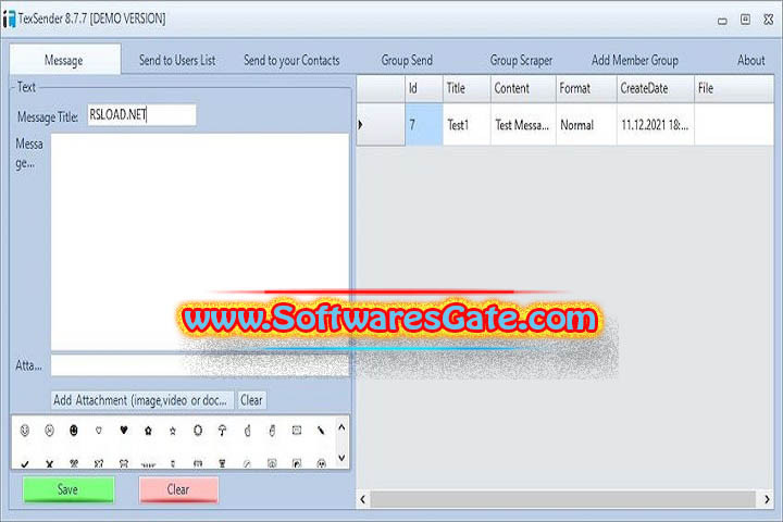 Texsender Pro : Version 8.8.9.7 (Latest Software) Texsender Pro : Version 8.8.9.7 (Latest Software)