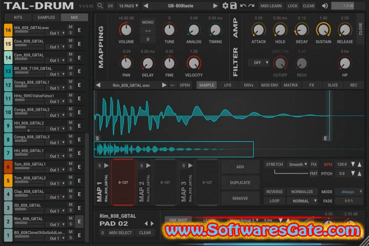 Togu Audio Line TAL-Drum : Version 2.6.5 (Latest Software) Togu Audio Line TAL-Drum : Version 2.6.5 (Latest Software)