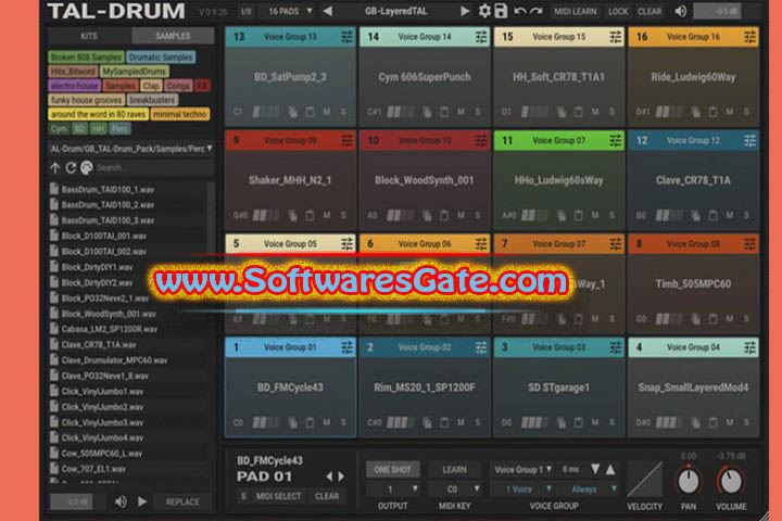 Togu Audio Line TAL-Drum : Version 2.6.5 (Latest Software) Togu Audio Line TAL-Drum : Version 2.6.5 (Latest Software)