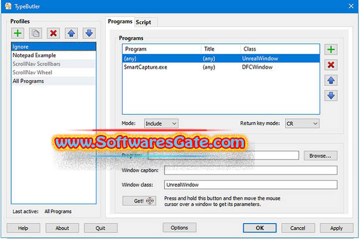 TypeButler : Version 1.12.1 (Latest Software) TypeButler : Version 1.12.1 (Latest Software)