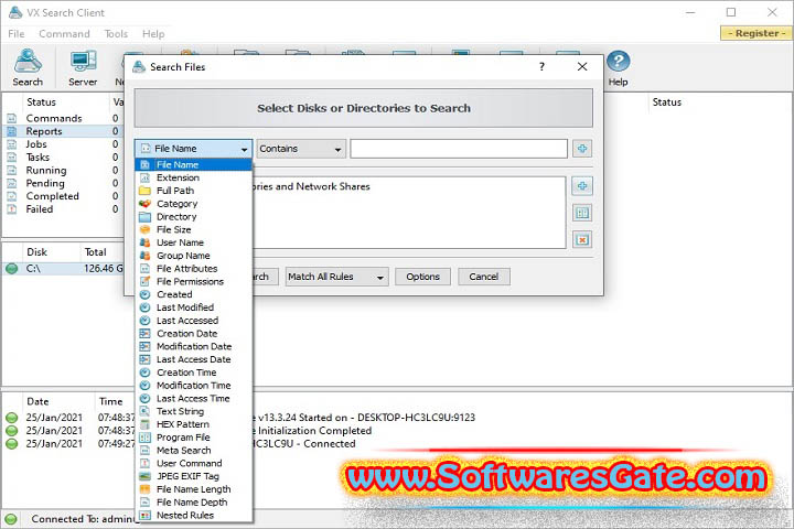 VX Search : Version 16.4.18 (Latest Software)