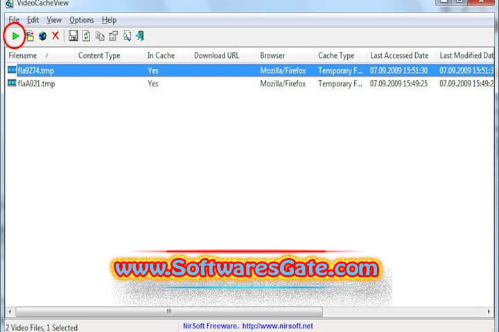 VideoCacheView : Version 3.09 (Latest Software)