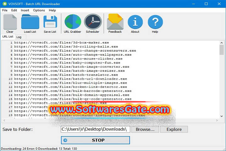 VovSoft Batch URL Downloader : Version 5.8 (Latest Software) VovSoft Batch URL Downloader : Version 5.8 (Latest Software)