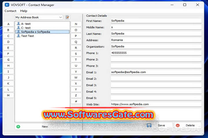 VovSoft Contact Manager : Version 1.4 (Latest Software) VovSoft Contact Manager : Version 1.4 (Latest Software)