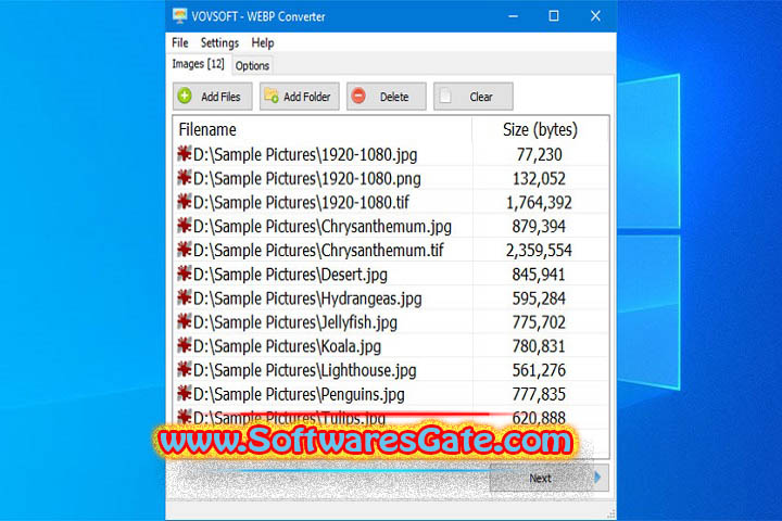 Vovsoft WEBP Converter : Version 14.0.0 (Latest Software)