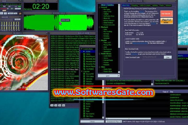 WACUP Preview : Version v1.99.21.20088 (Latest Software)