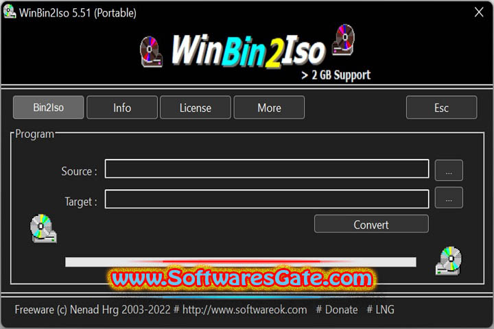 WinBin2Iso : Version 1.0 (x64) (Latest Software)