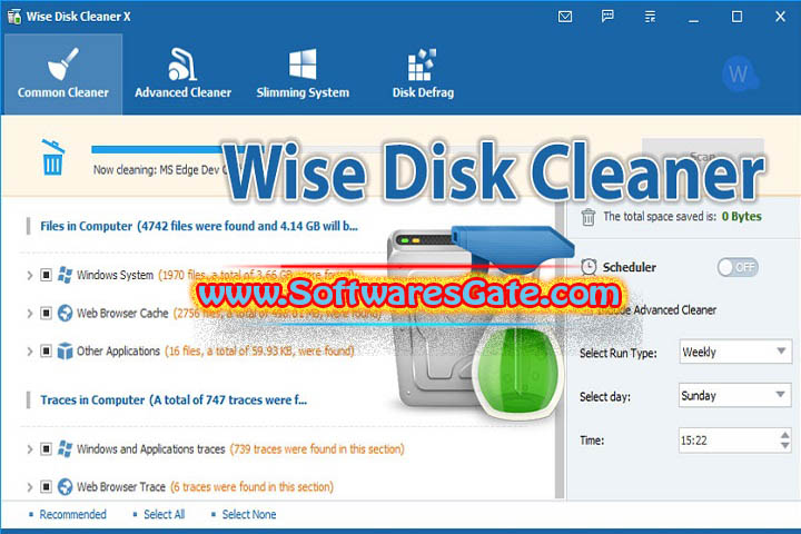 Wise Disk Cleaner : Version 11.1.6.832 (Latest Software)