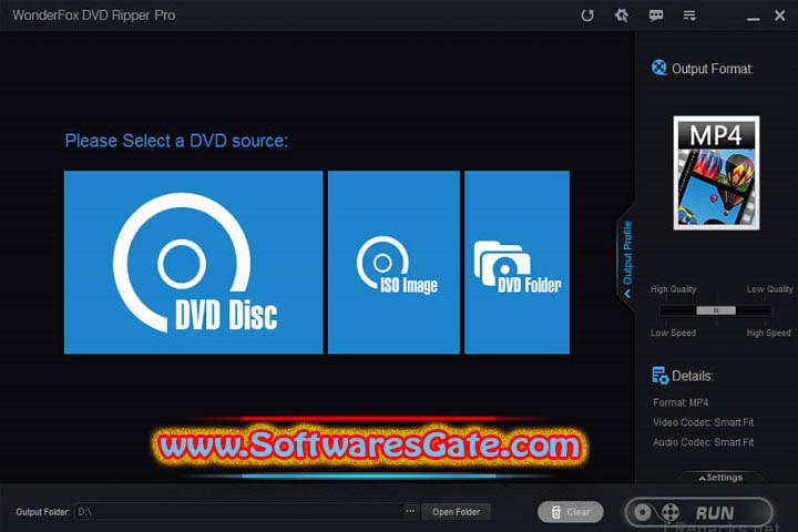 WonderFox DVD Ripper Pro : Version 23.7 (Latest Software)