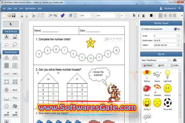 Worksheet Crafter Premium Edition : Version 2024.2.5.294 (Latest Software)