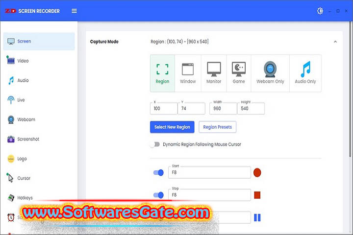 ZD Soft Screen Recorder : Version 12.0.2 (Latest Software)