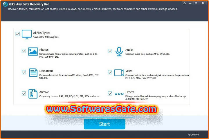 iLike Any Data Recovery Pro : Version 9.1.0 (Latest Software) iLike Any Data Recovery Pro : Version 9.1.0 (Latest Software)