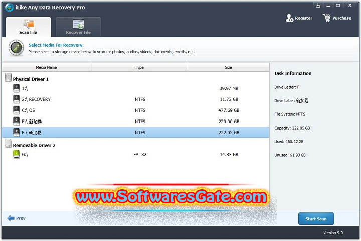 iLike Any Data Recovery Pro : Version 9.1.0 (Latest Software) iLike Any Data Recovery Pro : Version 9.1.0 (Latest Software)