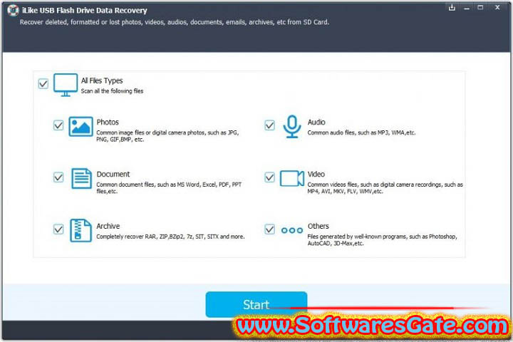 iLike USB Flash Drive Data Recovery : Version 9.1.0 (Latest Software)
