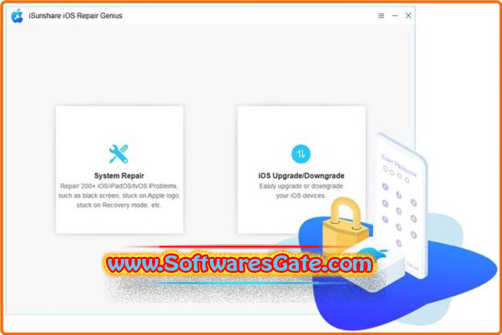 iSunshare iOS Repair Genius : Version 4.2.0.5 (Latest Software)