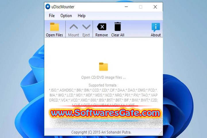 uDiscMounter : Version 24.7 (Latest Software) uDiscMounter : Version 24.7 (Latest Software)