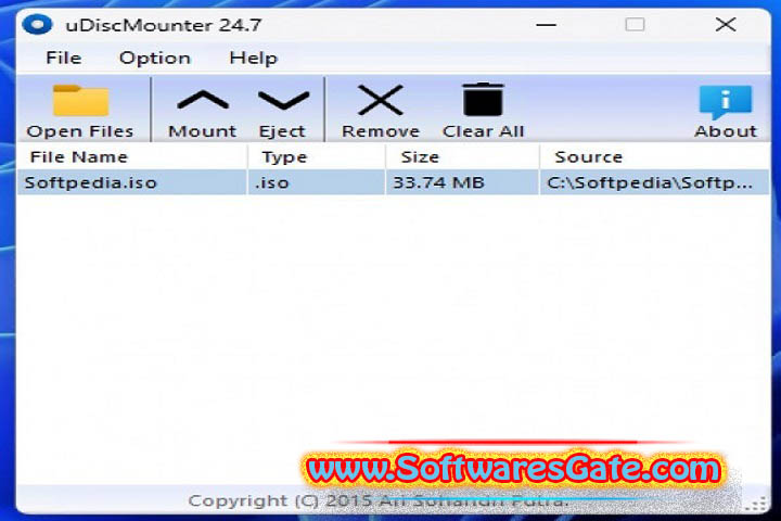 uDiscMounter : Version 24.7 (Latest Software) uDiscMounter : Version 24.7 (Latest Software)