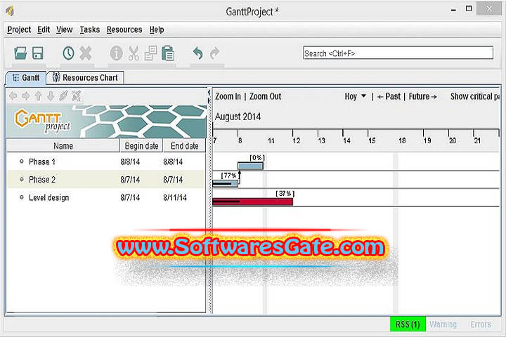 GanttProject : Version 3.3.3309 (Latest Software) GanttProject : Version 3.3.3309 (Latest Software)