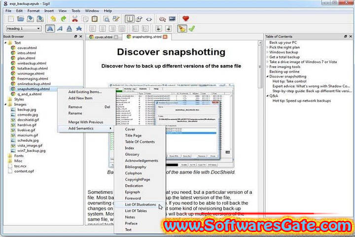 Sigil - Ebook Editor : Version 2.3.1 (Latest Software)