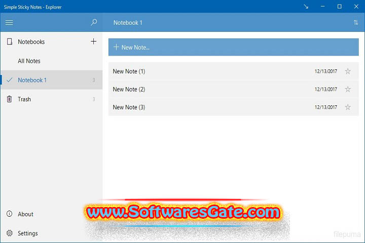 Simple Sticky Notes : Version 6.6.0 (Latest Software) Simple Sticky Notes : Version 6.6.0 (Latest Software)