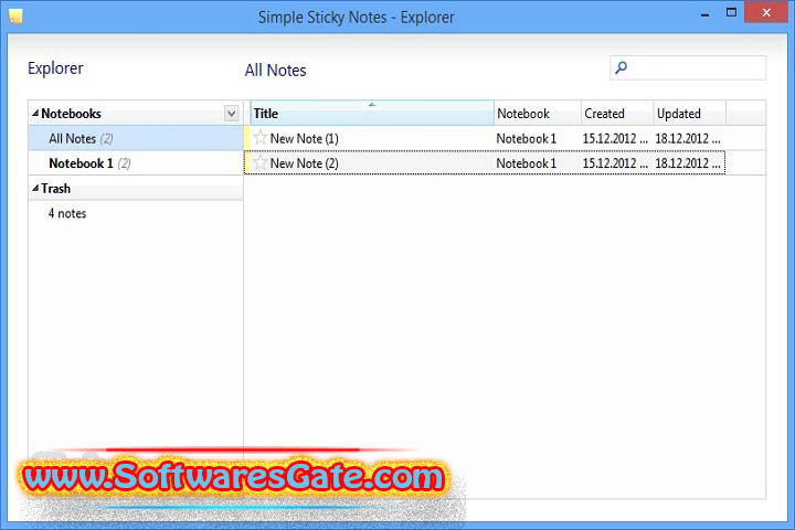 Simple Sticky Notes : Version 6.6.0 (Latest Software) Simple Sticky Notes : Version 6.6.0 (Latest Software)