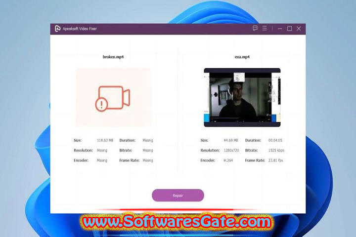 Apeaksoft Video Fixer : Version 1.0.18 (Latest Software)