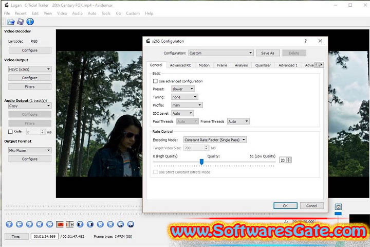 Avidemux : Version 2.8.2 (r240908) (Latest Software)