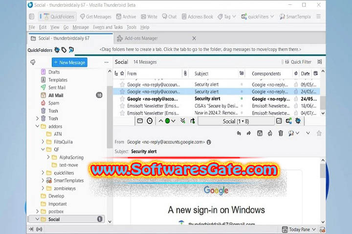 Axel Grude QuickFolders Pro : Version 6.7.0 (Latest Software)