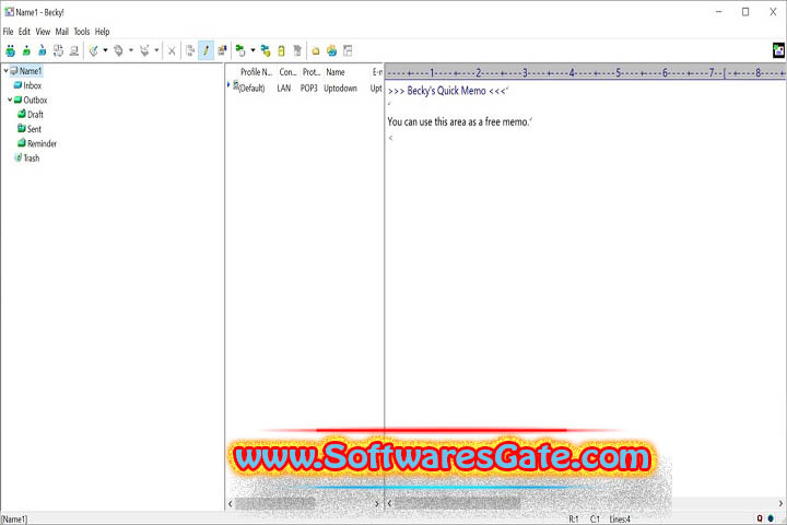 Becky! Internet Mail : Version 2.81.07 (Latest Software)
