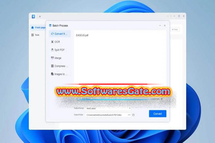 EaseUS PDF Converter Pro : Version 1.4.0 (Latest Software)