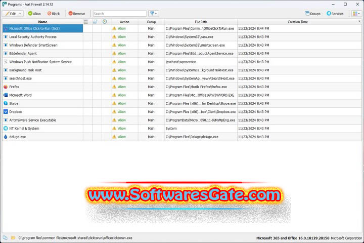 Fort Firewall : Version 3.13.11 (Latest Software)