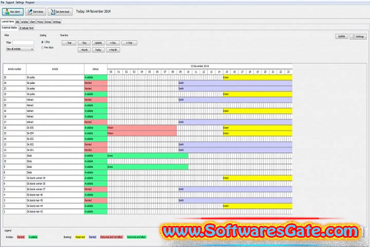 Goods Rental System : Version 2.01.17 (Latest Software)