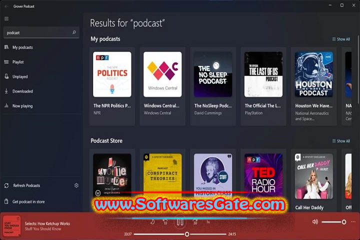 Grover Podcast : Version v3.4.8.0 (Latest Software) Grover Podcast : Version v3.4.8.0 (Latest Software)