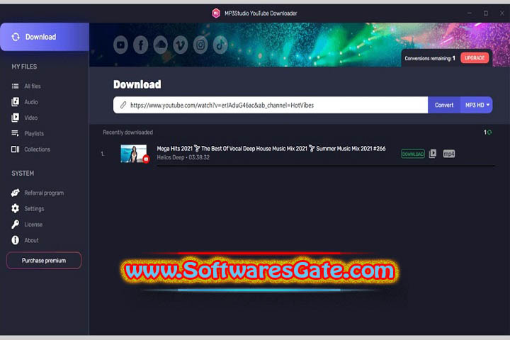 MP3Studio YouTube Downloader : Version 2.0.27.2 (Latest Software) MP3Studio YouTube Downloader : Version 2.0.27.2 (Latest Software)