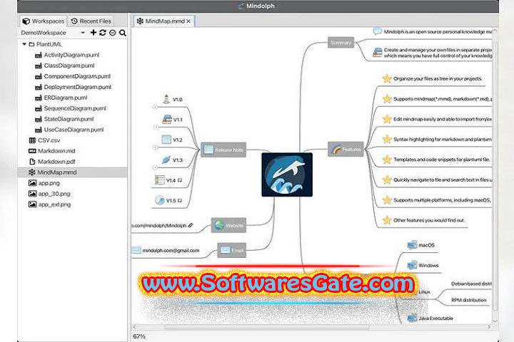 Mindolph : Version 1.8.5 (Latest Software)